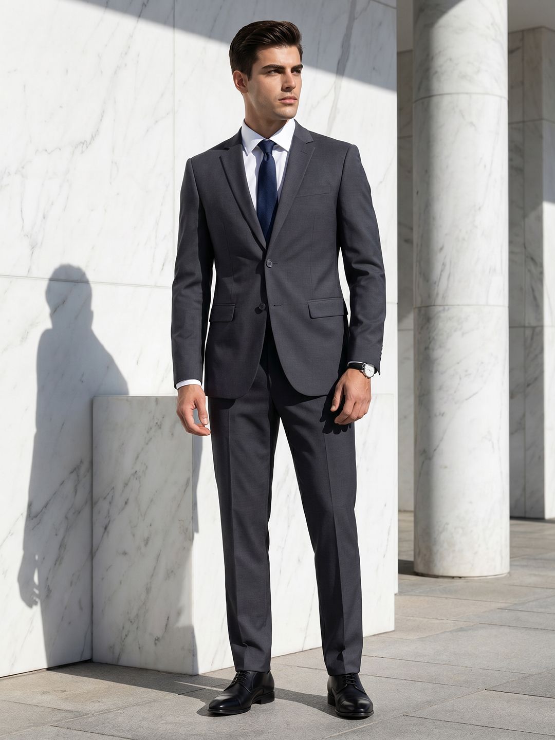 INVICTUS Notched Lapel 2-Piece Formal Suits