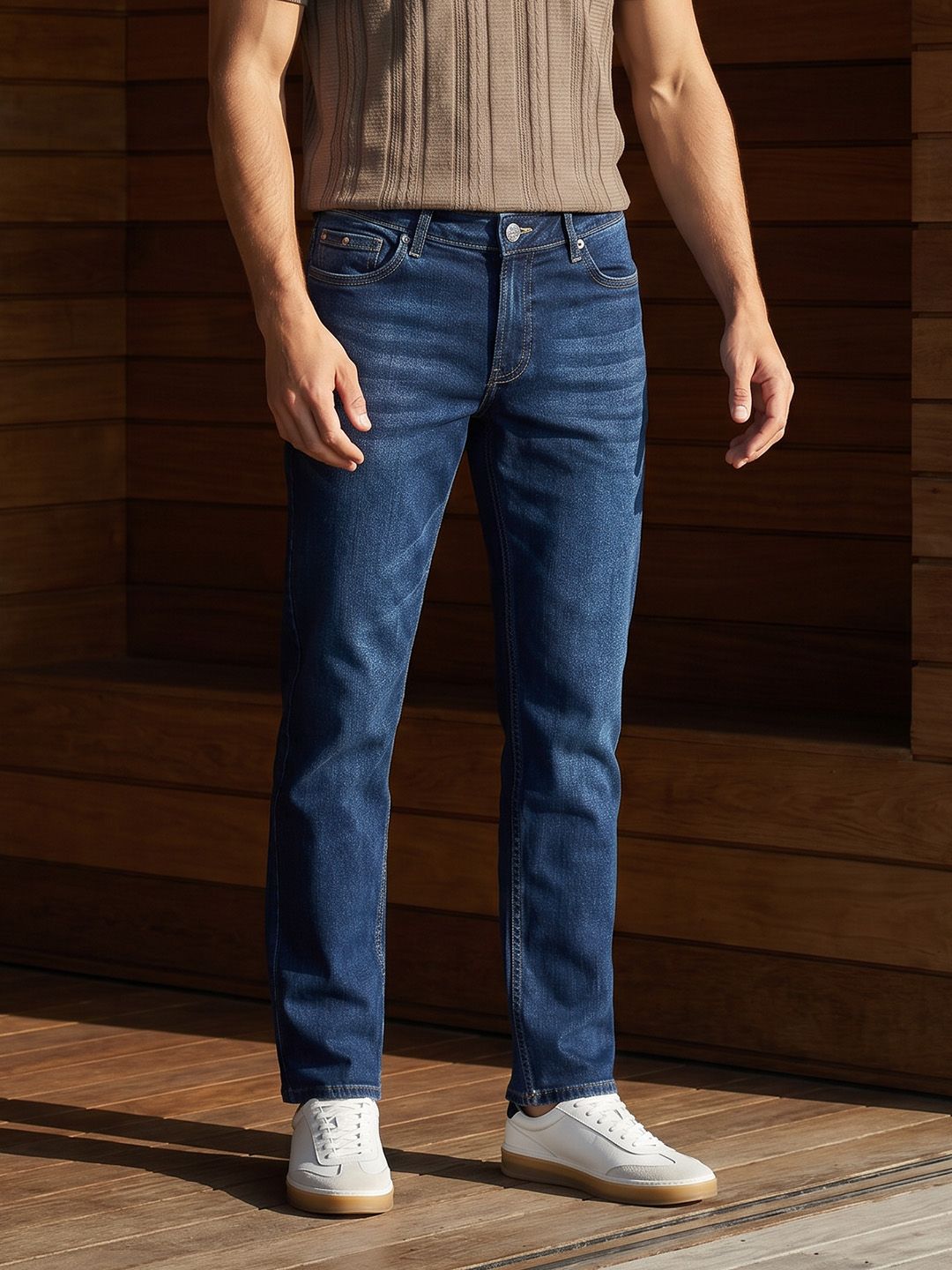 French Connection Men Slim Fit Stretchable Jeans