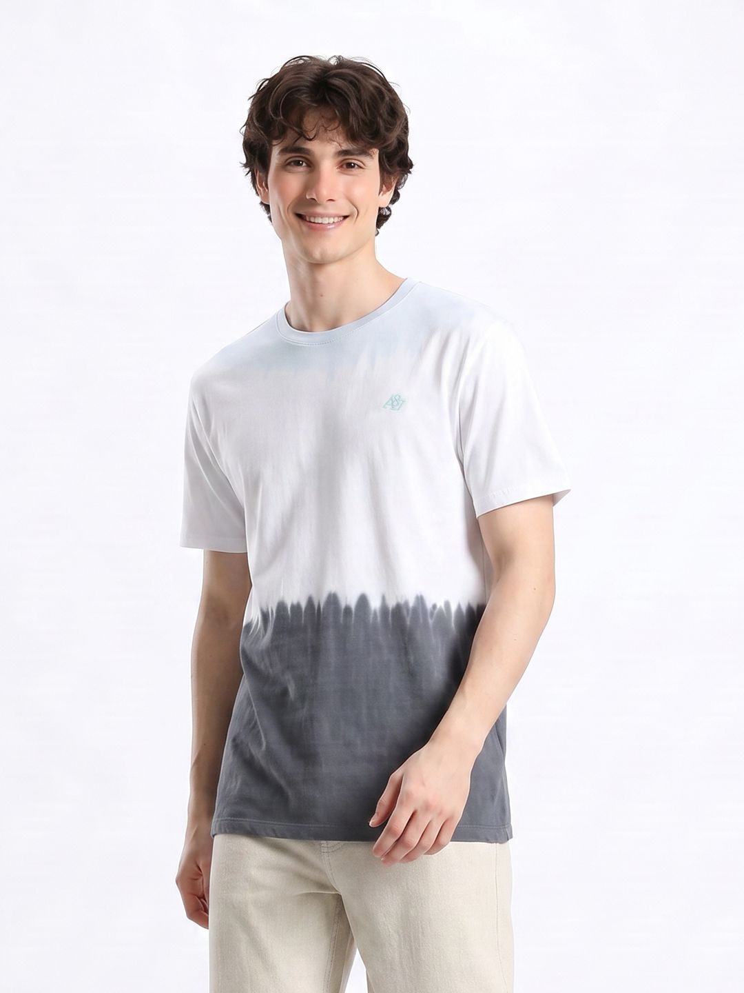 Aeropostale Aeropostale Dyed Effect Pure Cotton T-shirt