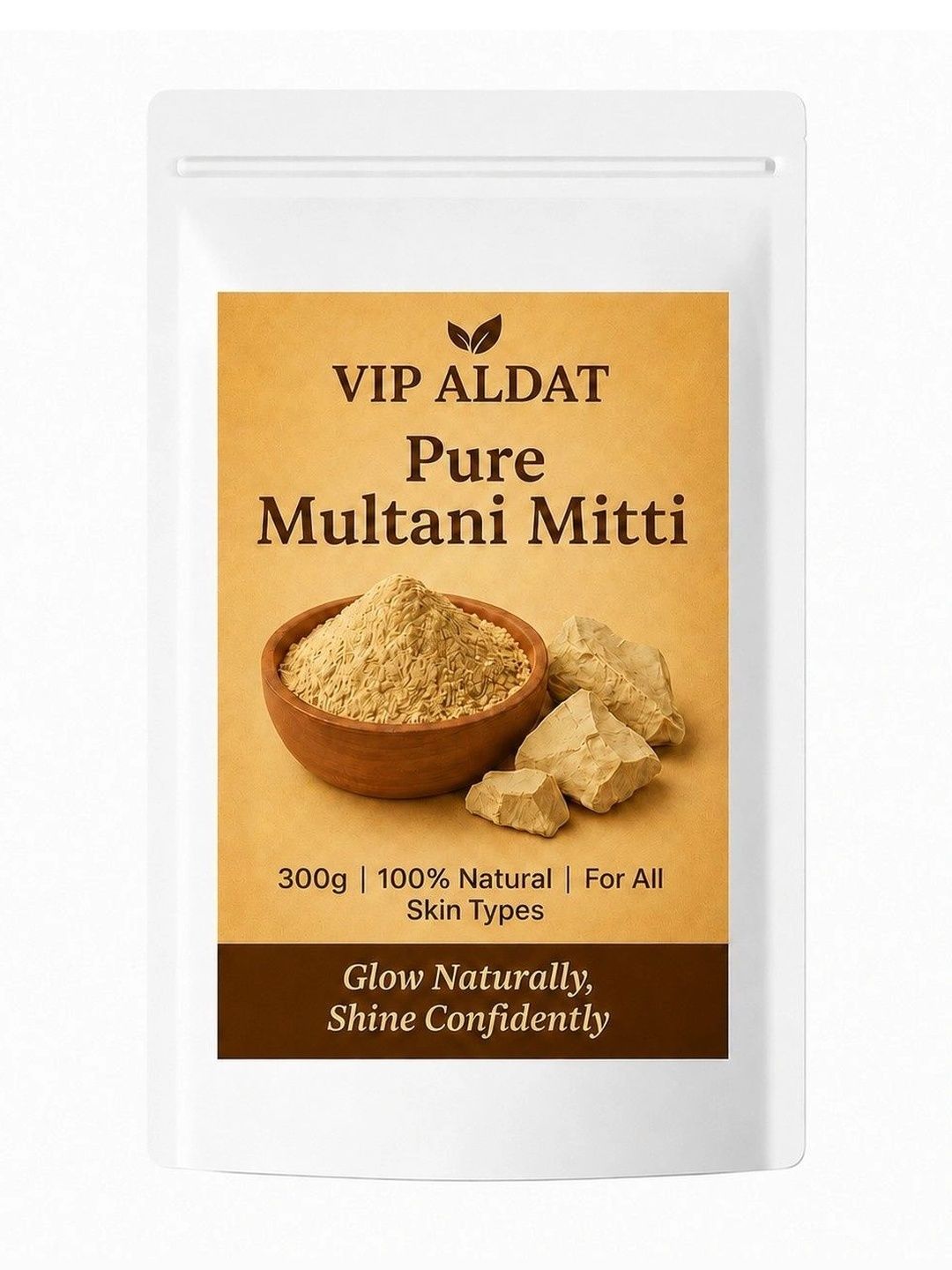 VIP ALDAT VIP ALDAT Natural Revive Plus Pure Multani Mitti Powder - 300 g