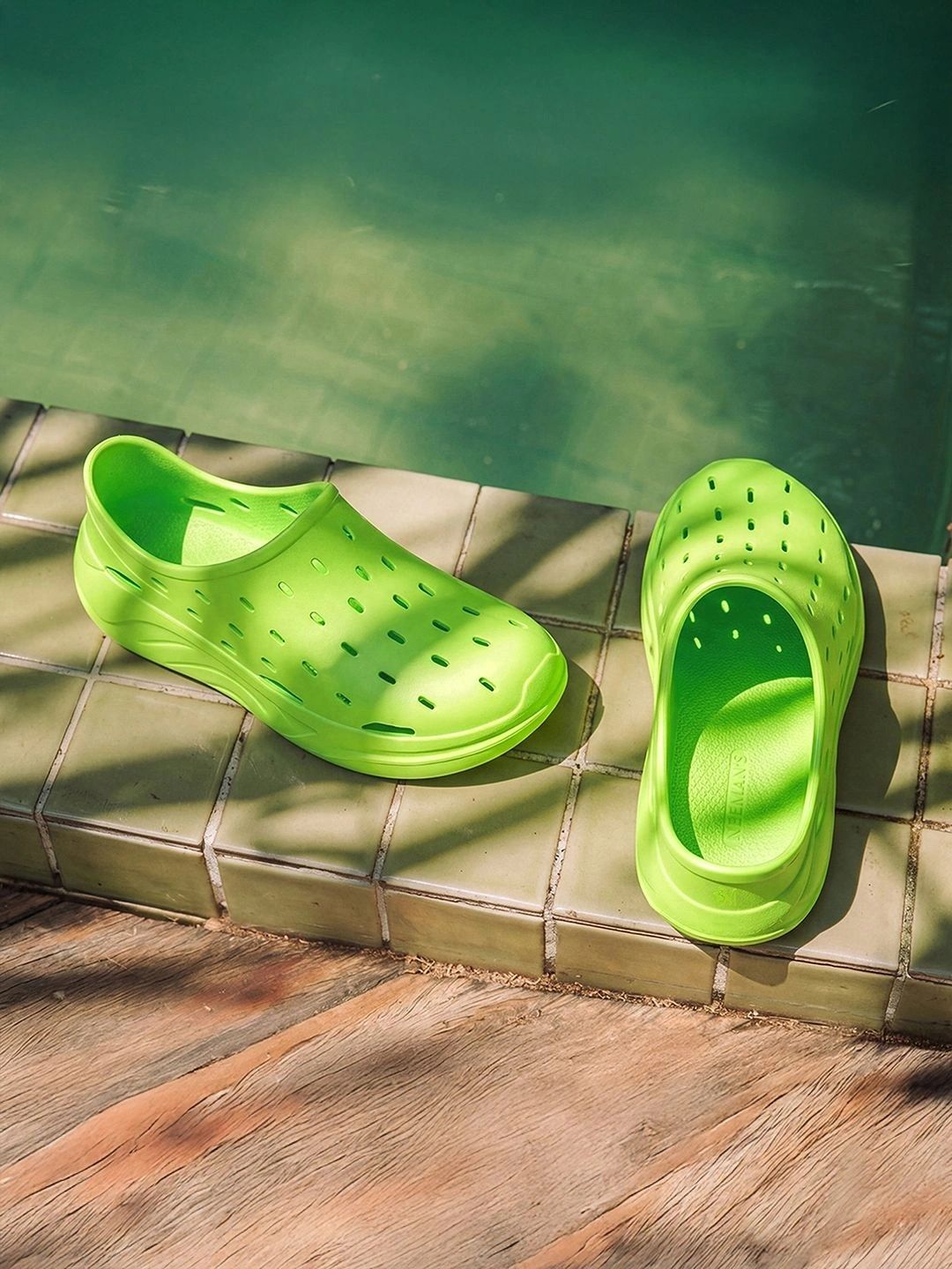 NEEMANS Cushers Men Rainscape Clogs