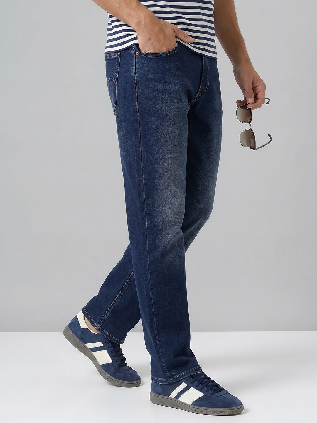 Levis Levis Men 555 Relaxed Fit Light Fade Jeans