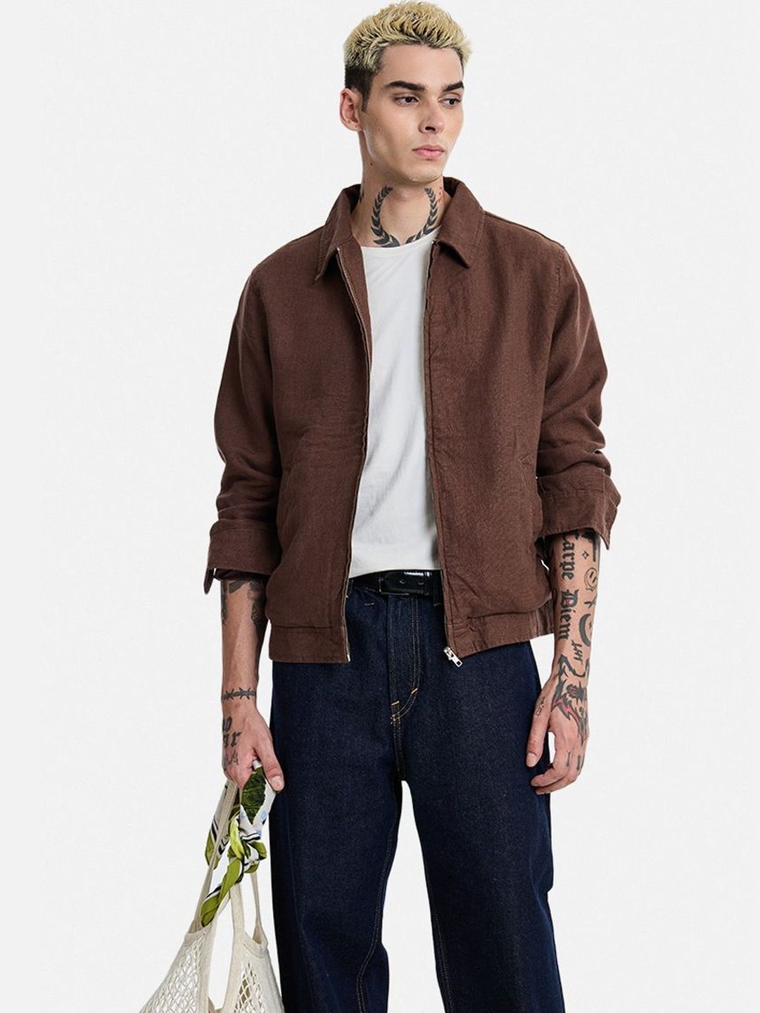 Snitch Men Crop Tailored Jacket