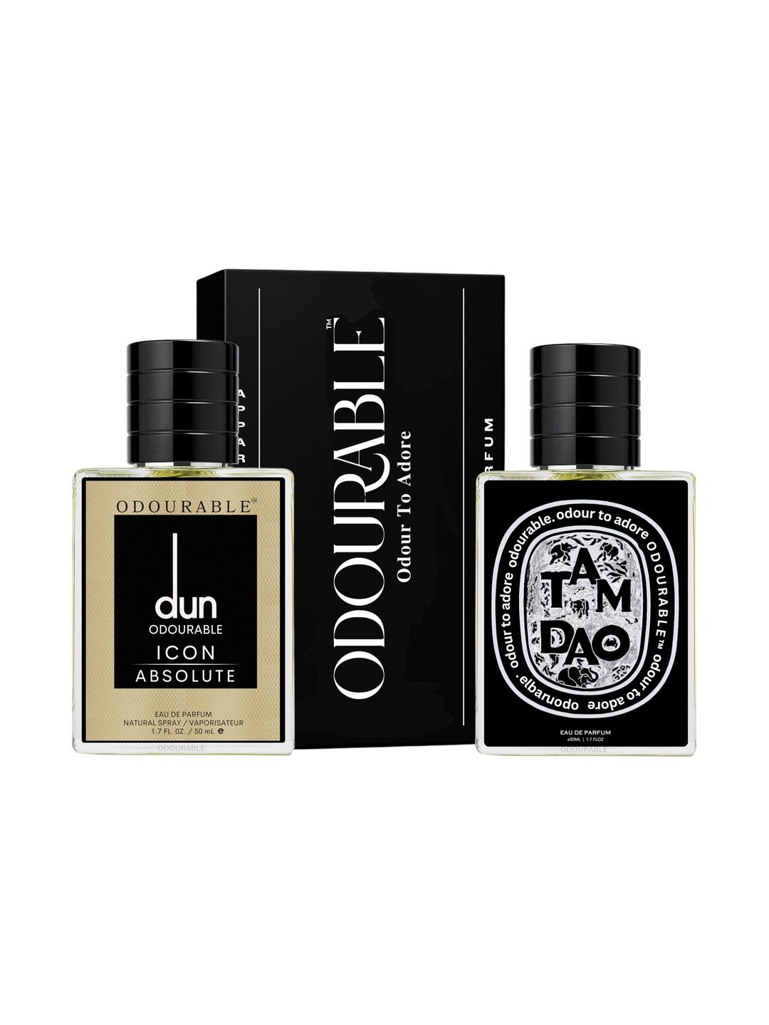 ODOURABLE Set Of 2 Tam Dao & Icon Long-Lasting Eau De Parfum - 50 ml Each