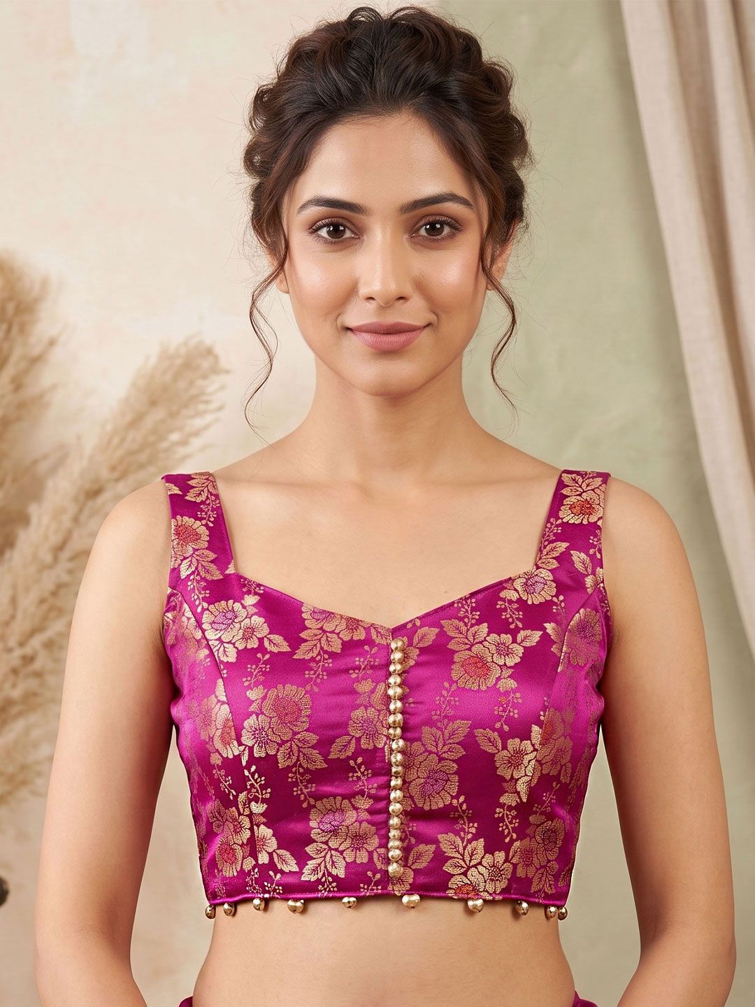 Buy Jacquard Blouses Online in India | Myntra