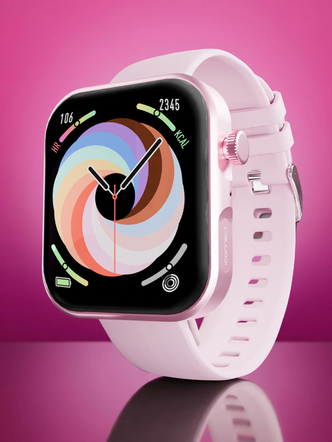 TIMEX iConnect Alpha  1.83"(4.6cm) TFT Display with  BT Calling Smartwatch TWIXW1701T