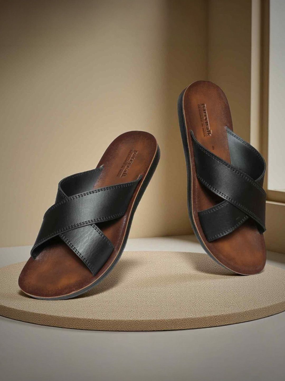 PARRY WALK Men PU Comfort Sandals
