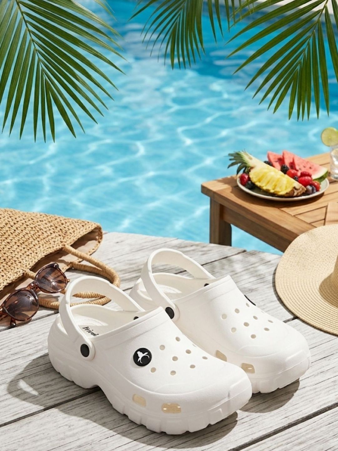 HIROLAS Men Croslite Clogs