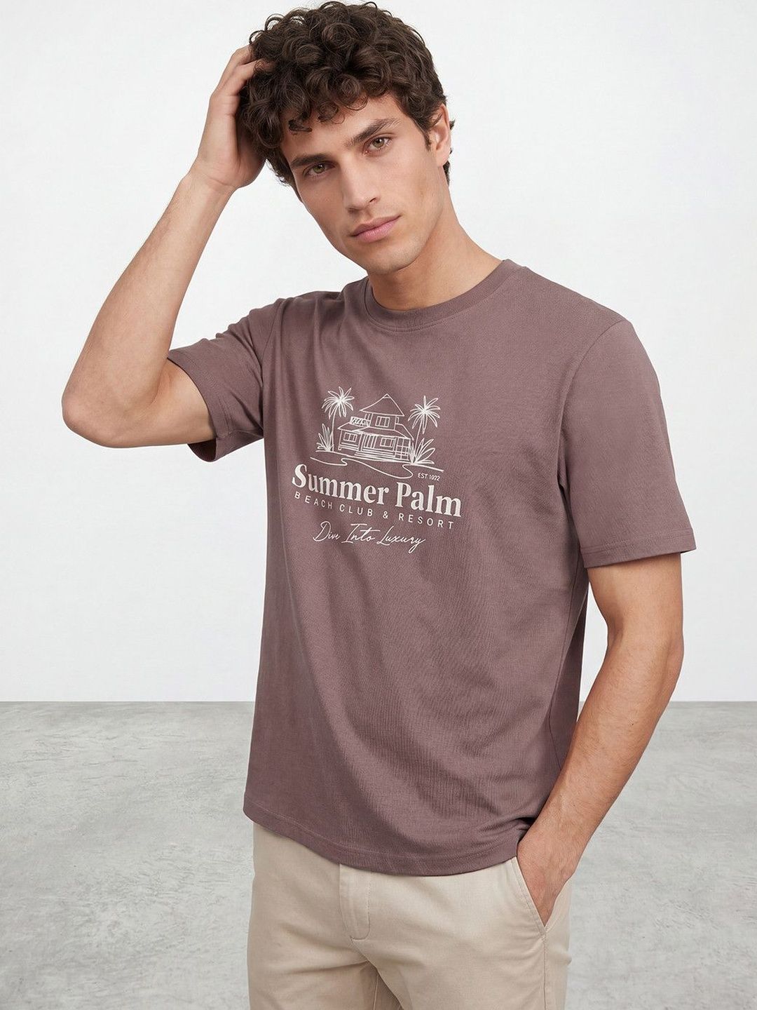 R&B Men Printed T-shirt