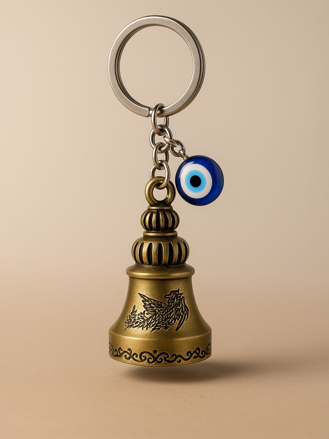 GT Gala Time Tibetan Guardian Bell Key Chain