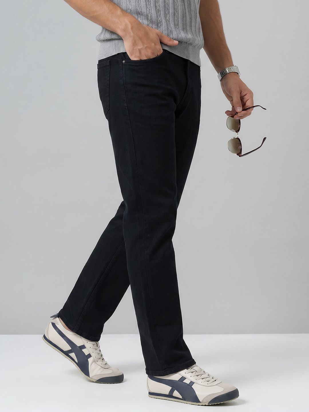 Levis Men 513 Straight Fit Stretchable Jeans