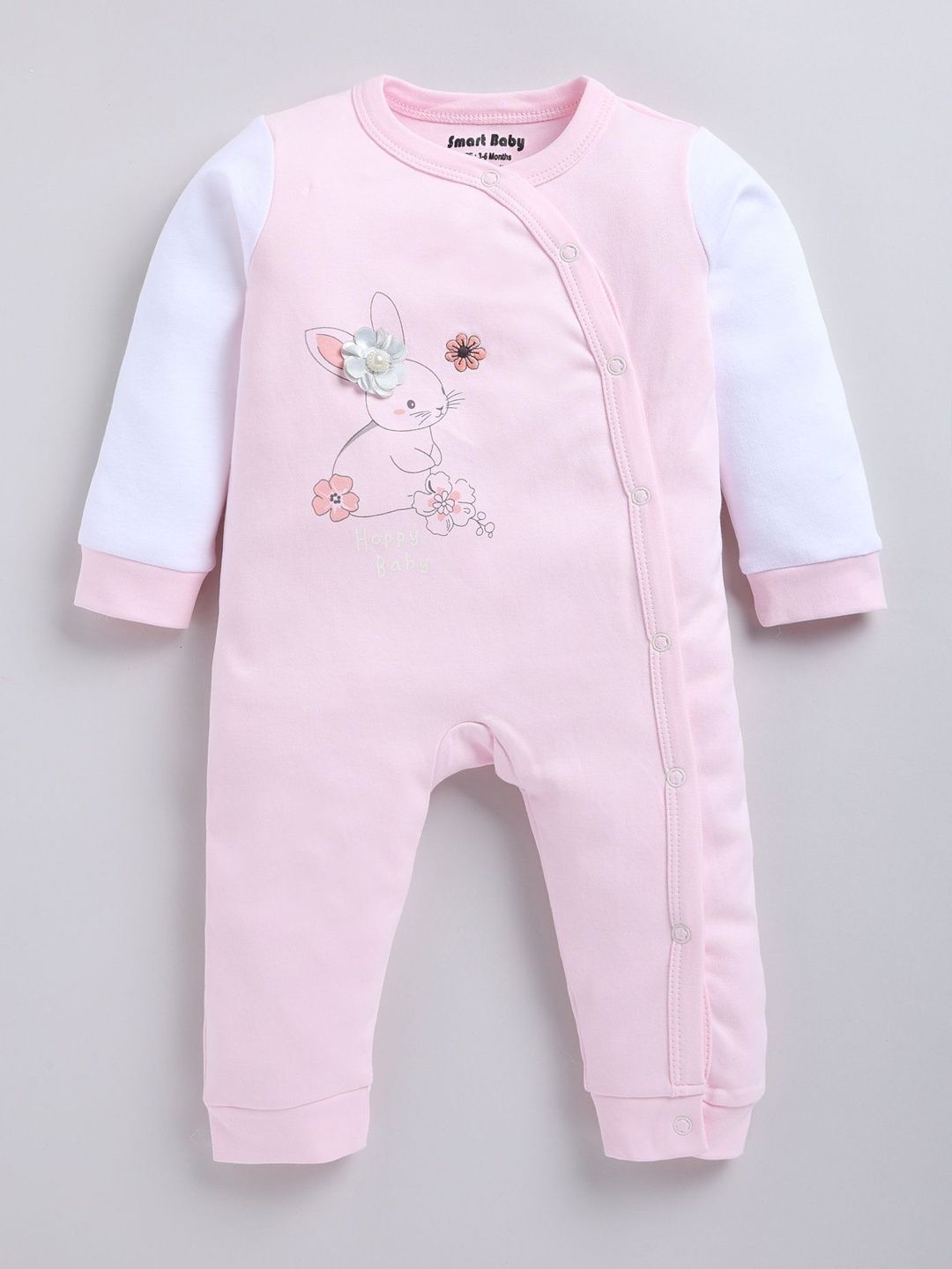Smart Baby Infants Printed Rompers