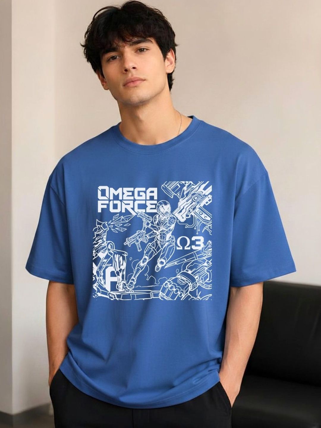 R.Code by The Roadster Life Co. Men Printed T-shirt