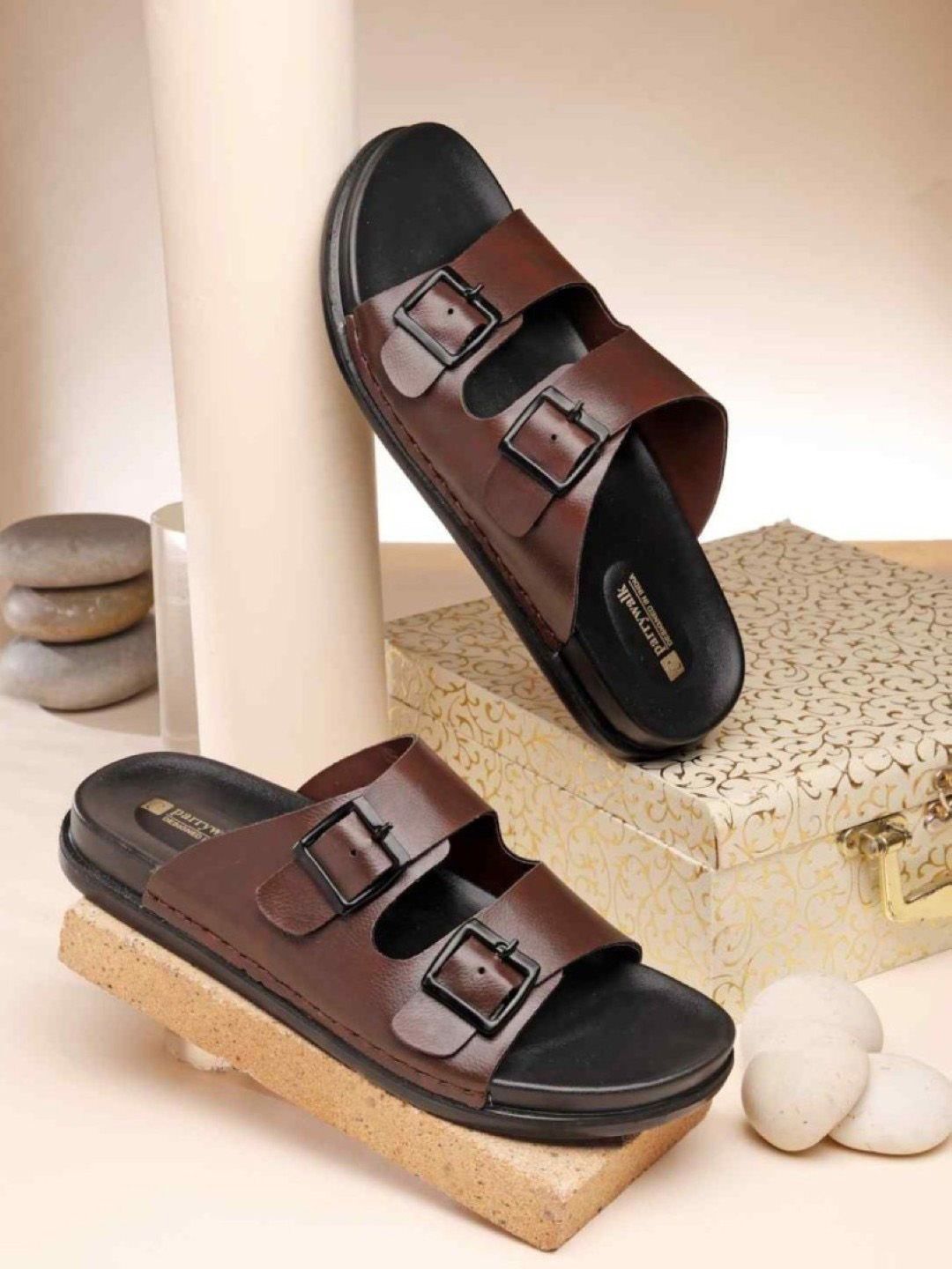 PARRY WALK Men PU Comfort Sandals
