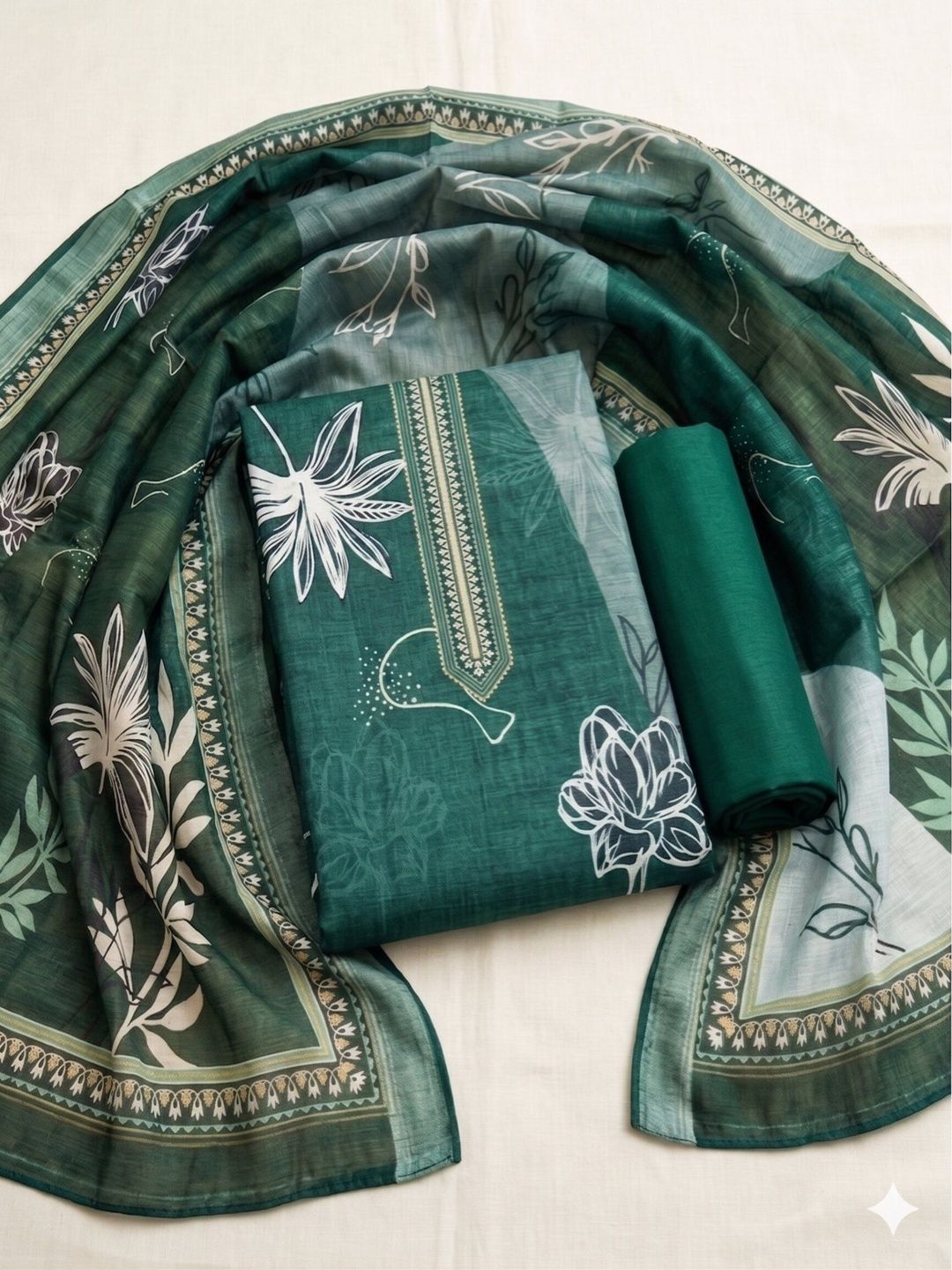 Rangtulika Ethnics Printed Unstitched Dress Material
