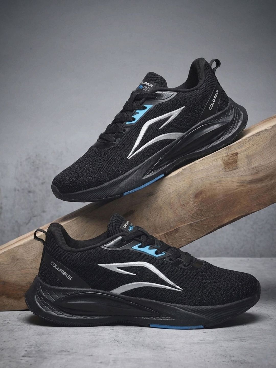 Columbus Men Mesh Running Shoes