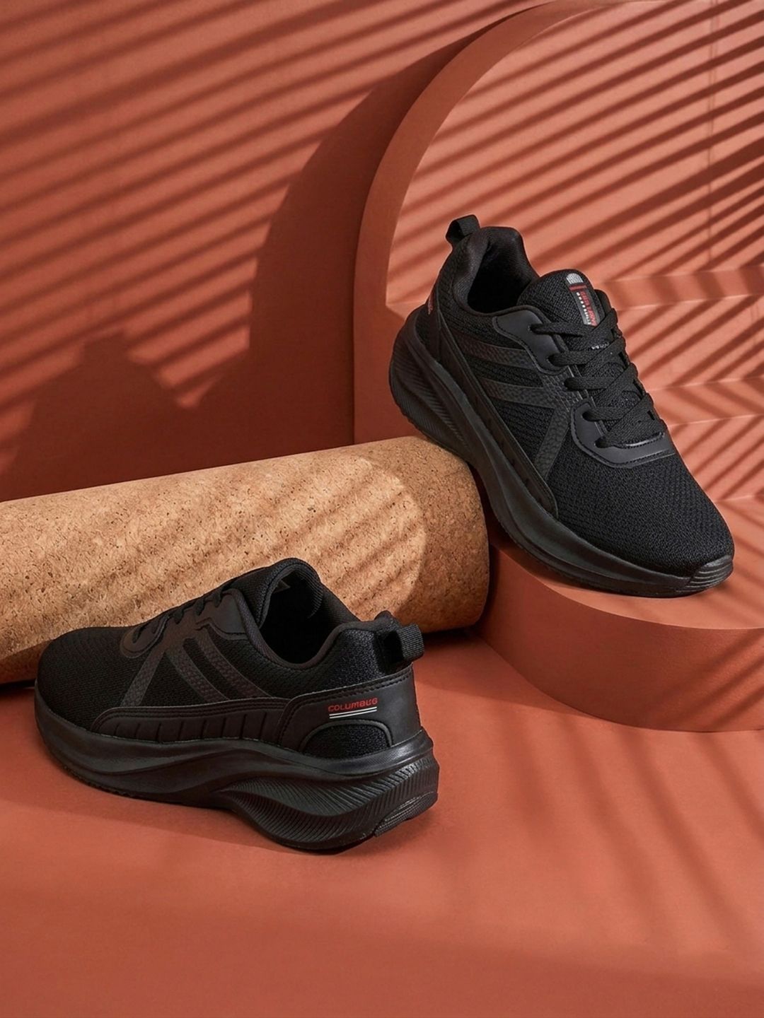 Columbus Men Mesh Running Non-Marking Shoes