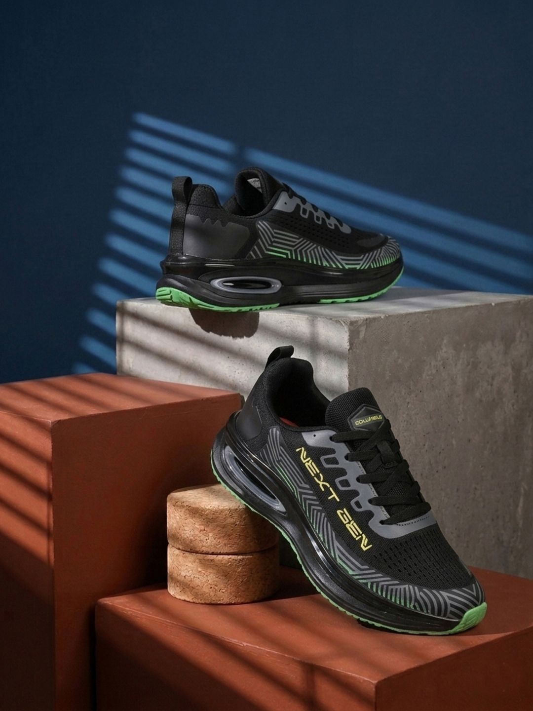 Columbus Men Mesh Running Shoes