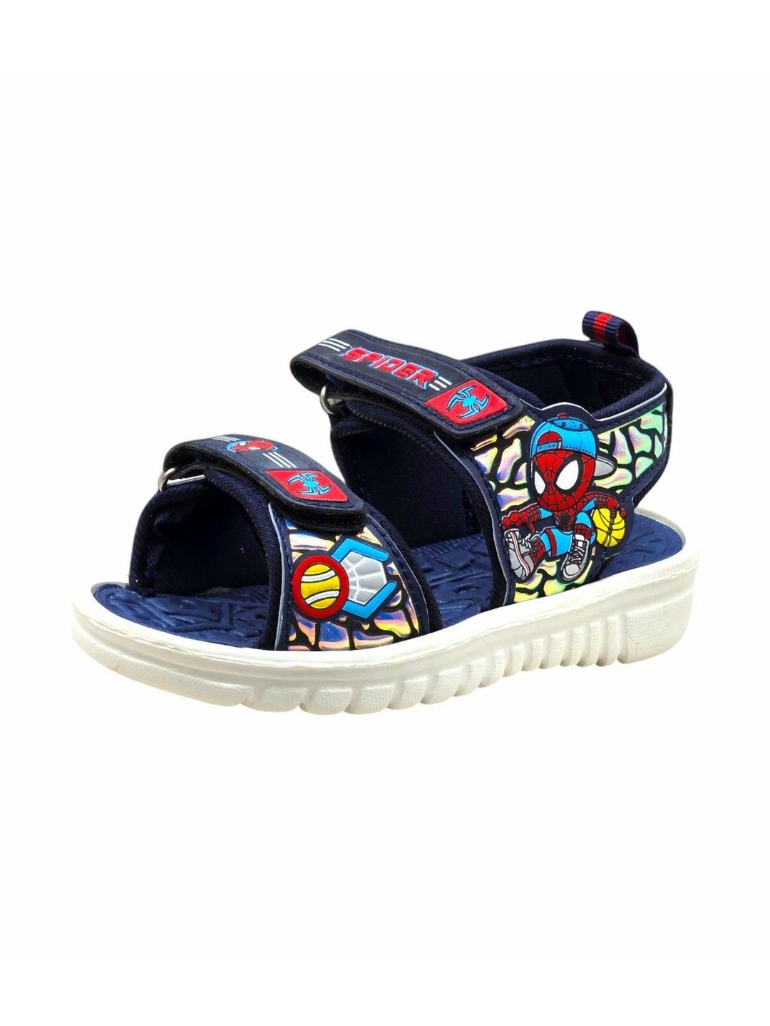 Green Comfort Boys Leather Shoe-Style Sandals