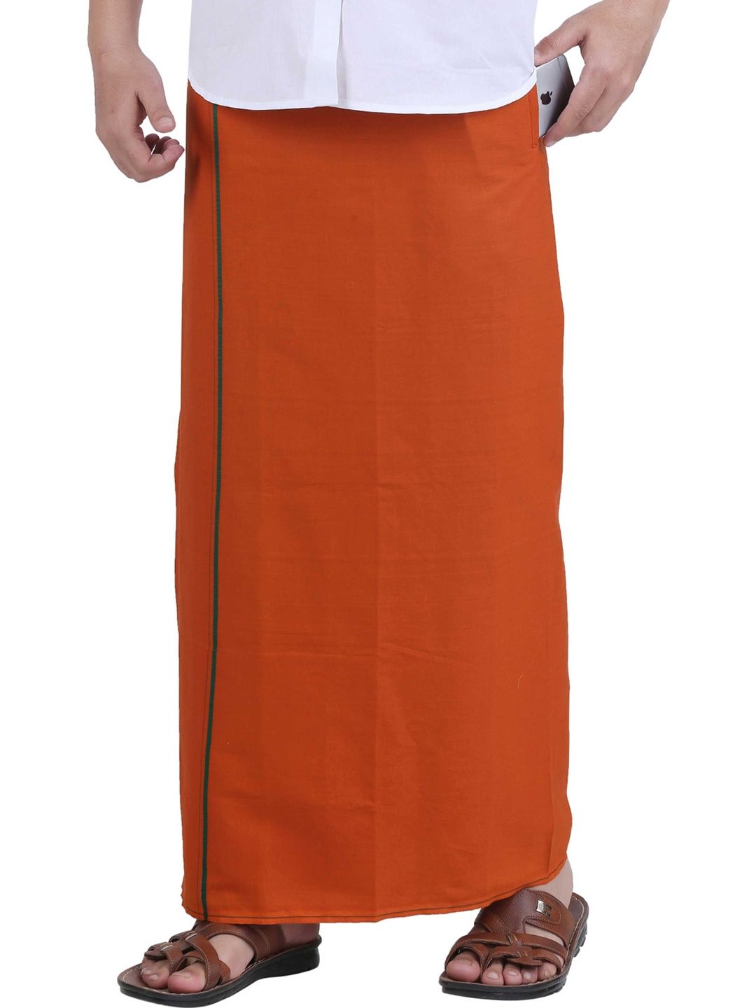 PRAKASAM COTTON Men Cotton Dhoti Dhotis