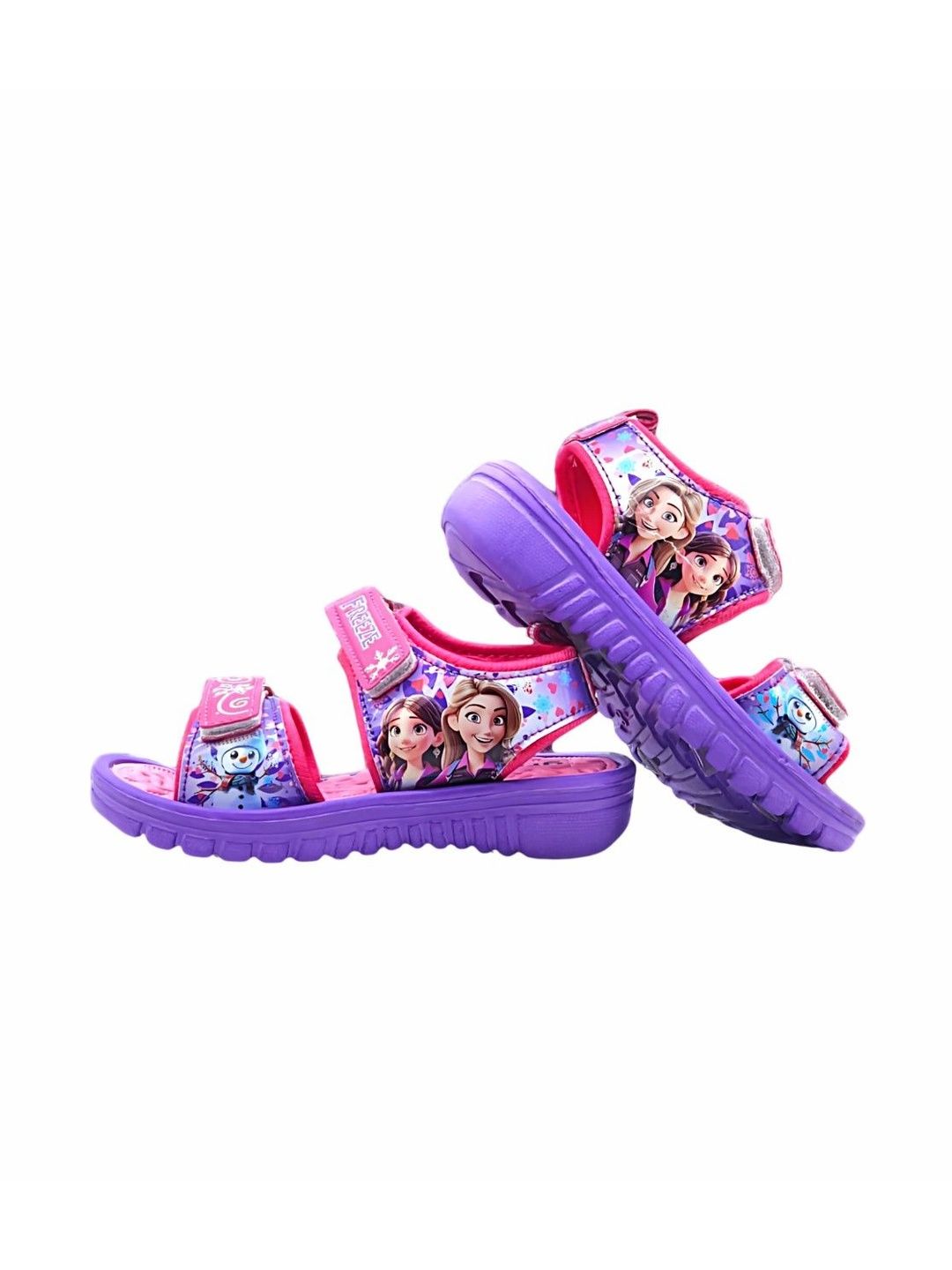 Green Comfort Girls Leather Sandals