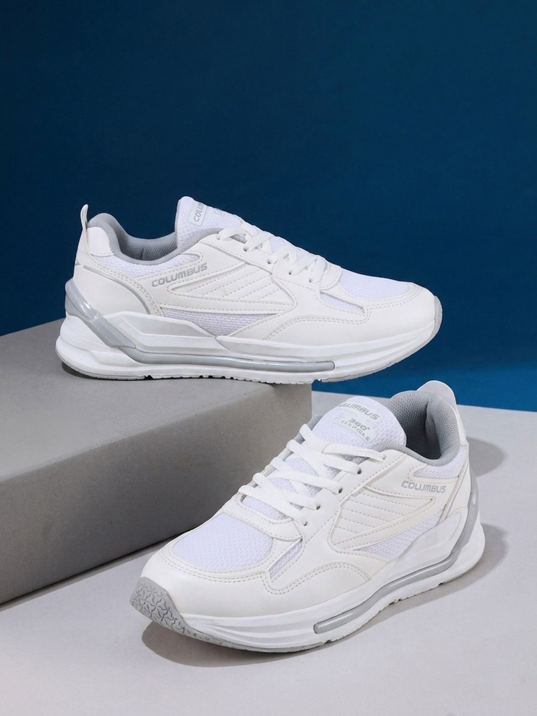 Columbus Men Mesh Running Shoes