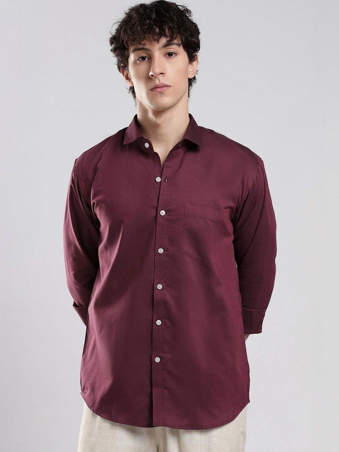 HERE&NOW Men Original Casual Shirt