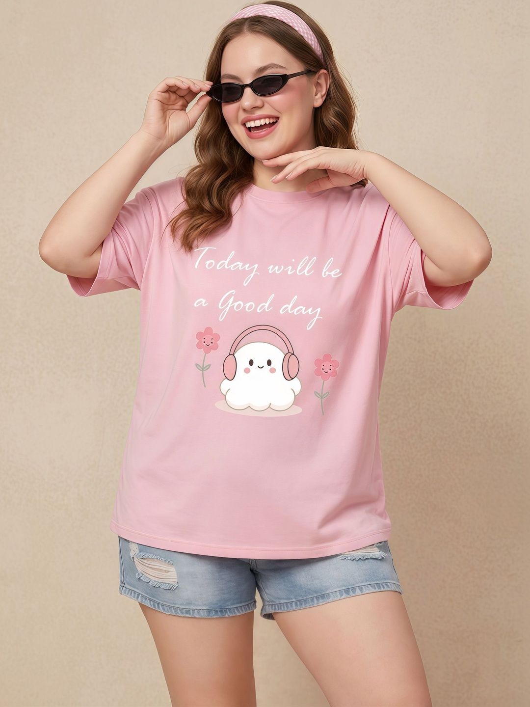 Shonisha Women Printed T-shirt