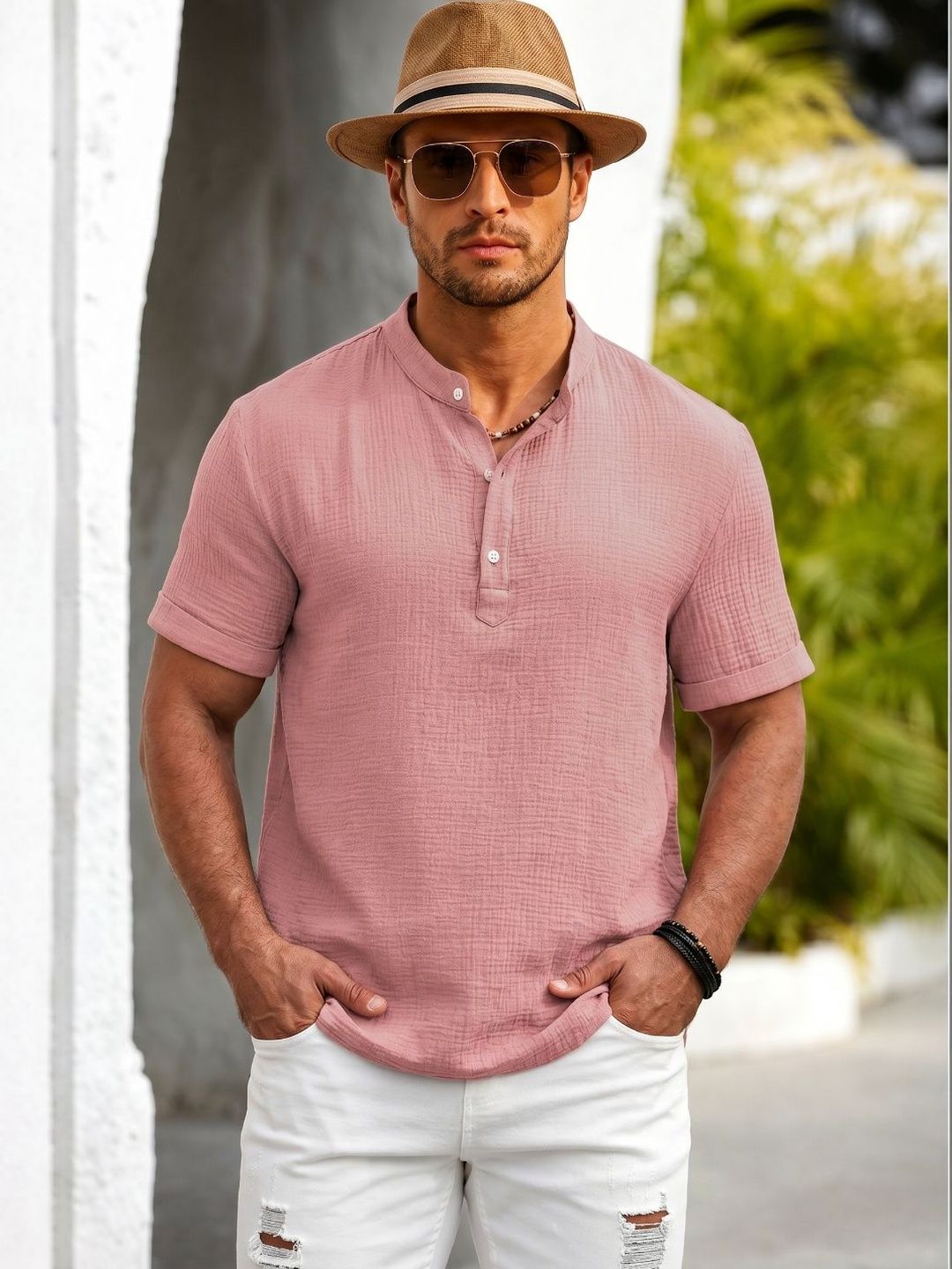 Zombom Men Standard Casual Shirt