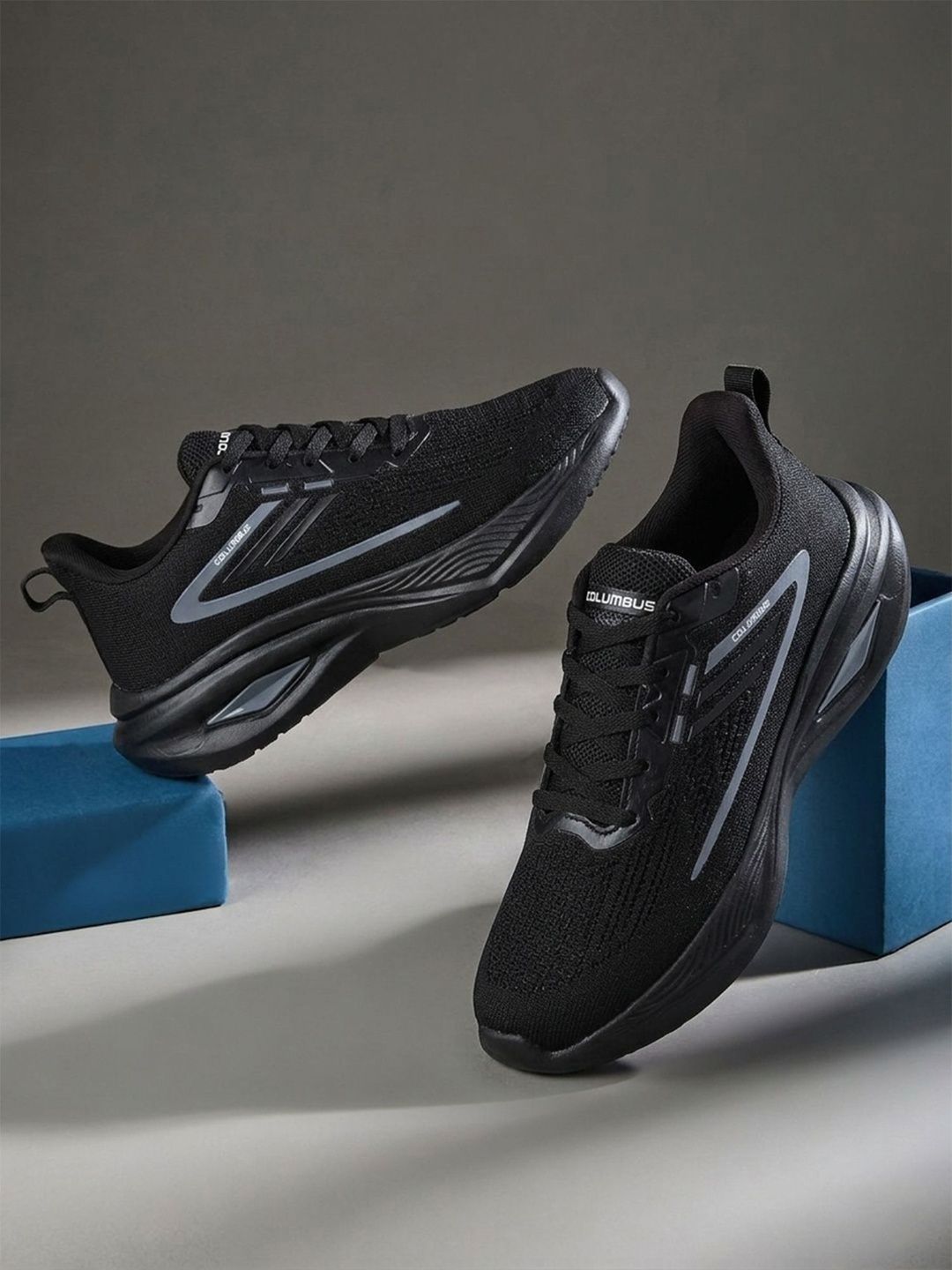 Columbus Men Mesh Running Non-Marking Shoes