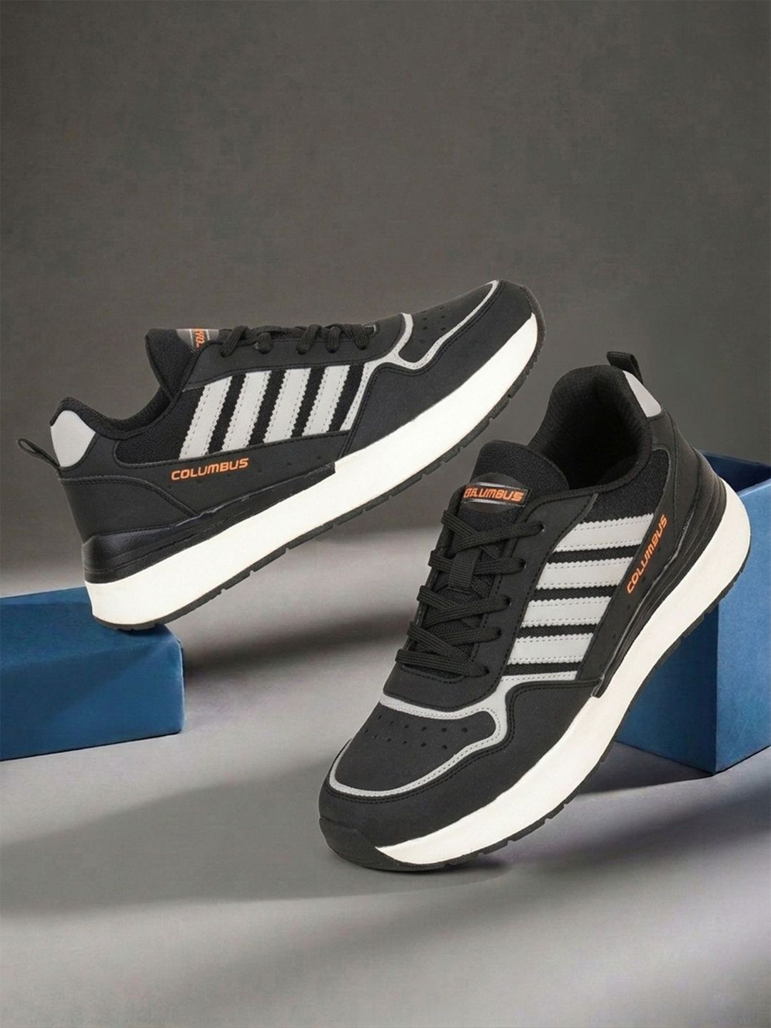 Columbus Men Mesh Running Shoes