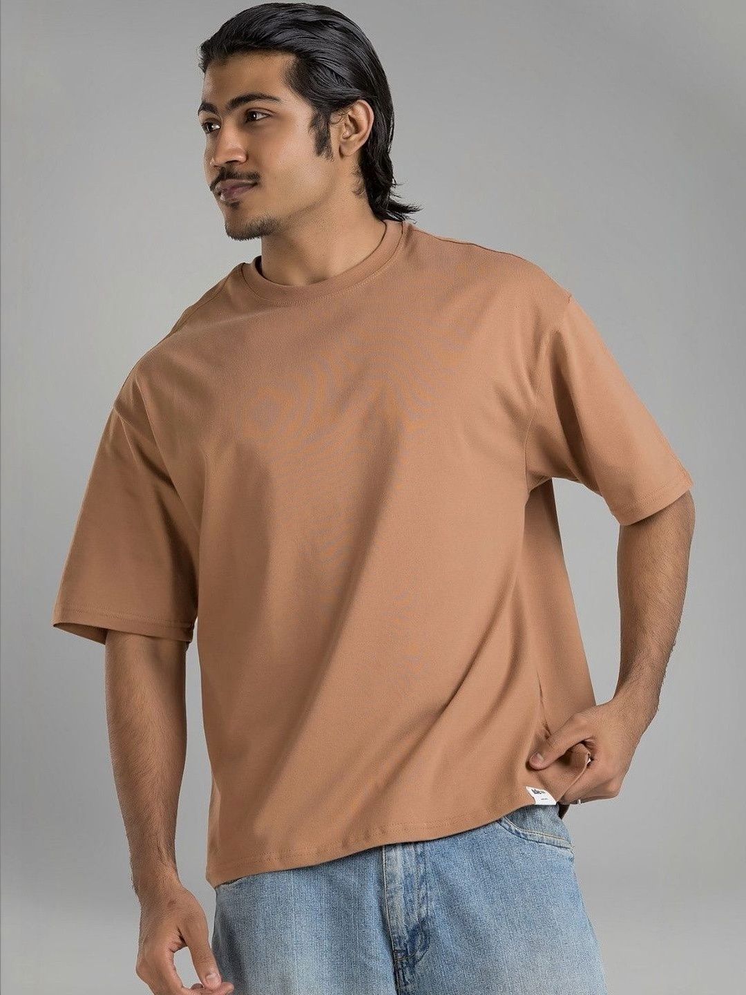tale 222 Men Drop-Shoulder Sleeves T-shirt