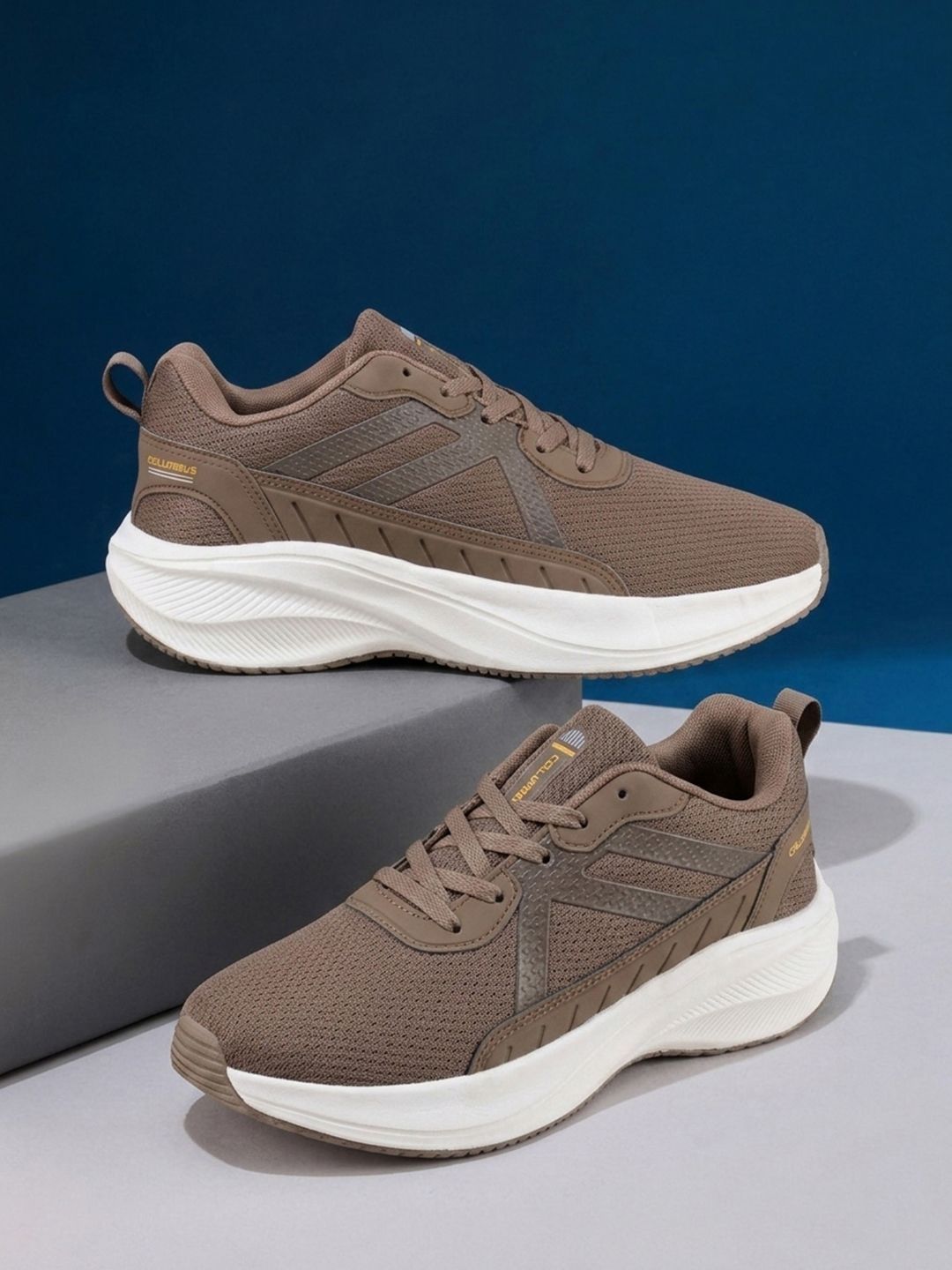 Columbus Men Mesh Running Non-Marking Shoes