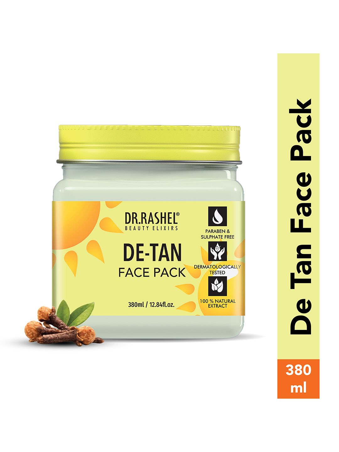DR.RASHEL De-Tan Face Pack For Deep Cleansing - 380ml