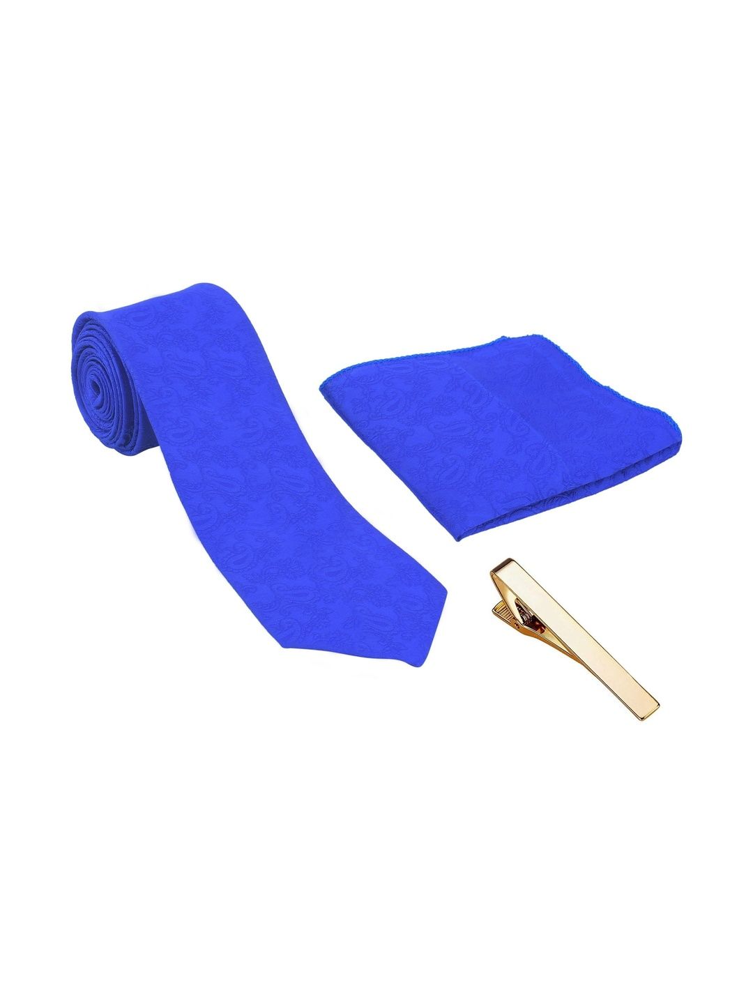 Fashmade Men Woven Design Skinny Tie