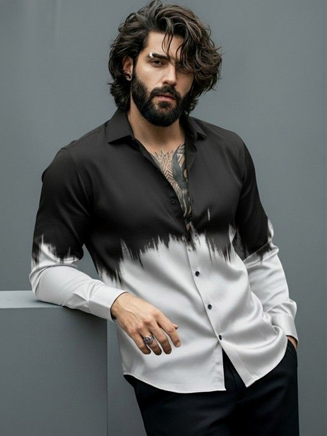 Mantonix Men Standard Printed Casual Shirt