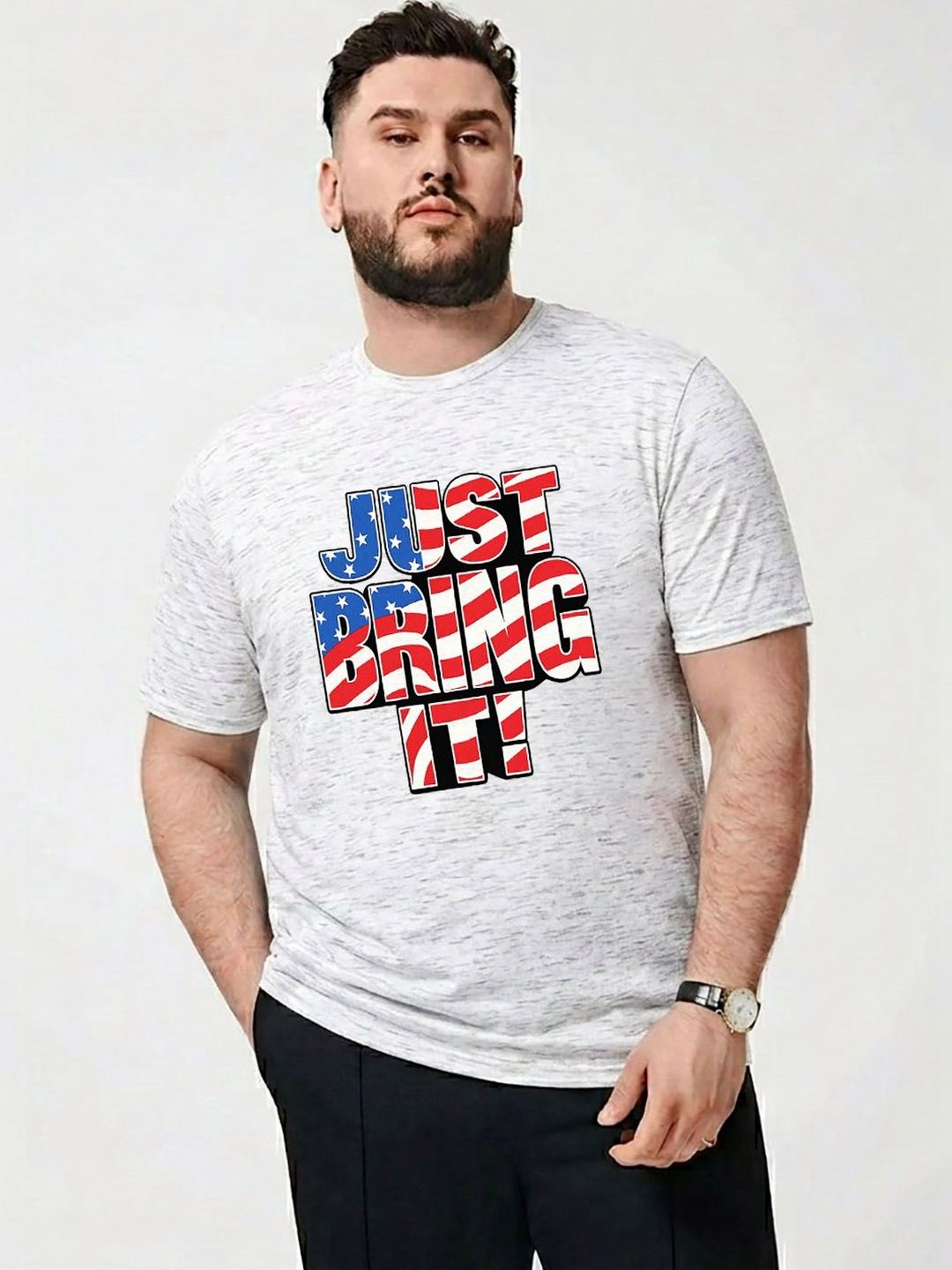 Moda Rapido Men Typography Printed T-shirt