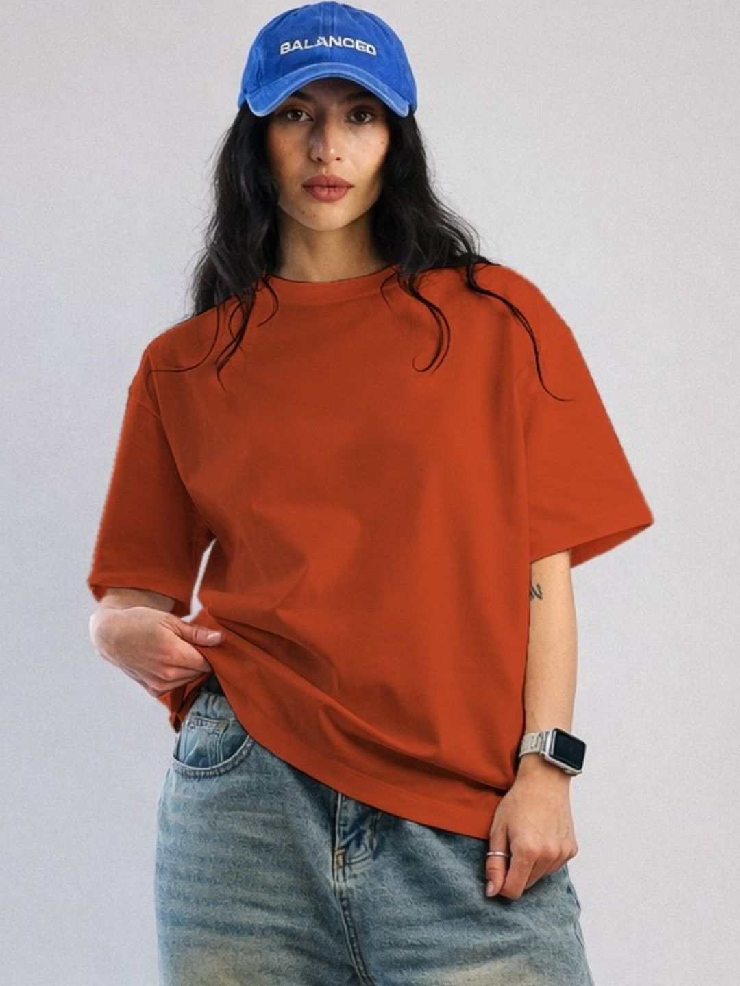 Roadster Women Printed Organic Cotton Blend T-shirt
