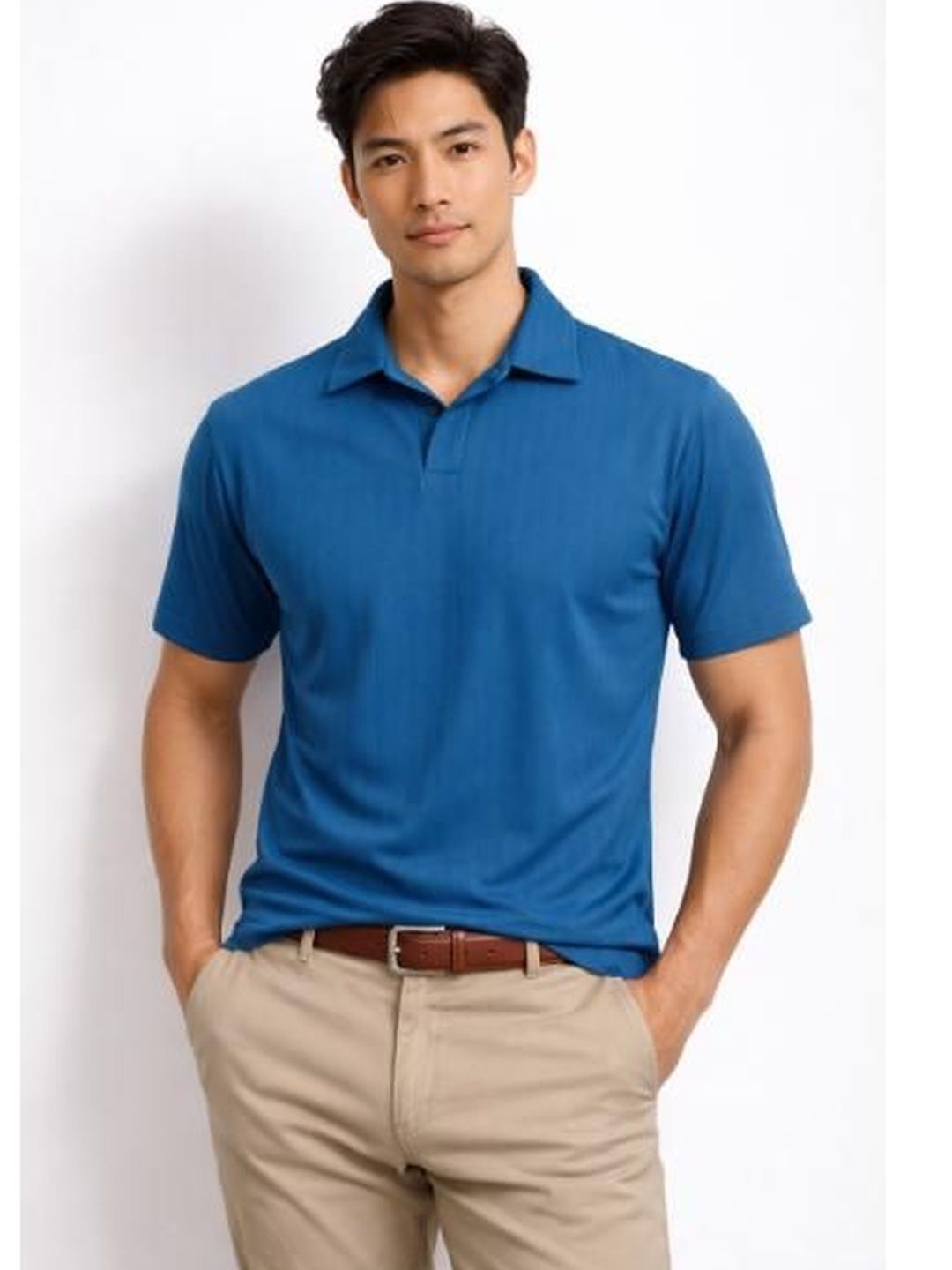 ViigoBella Men Polo Collar T-shirt