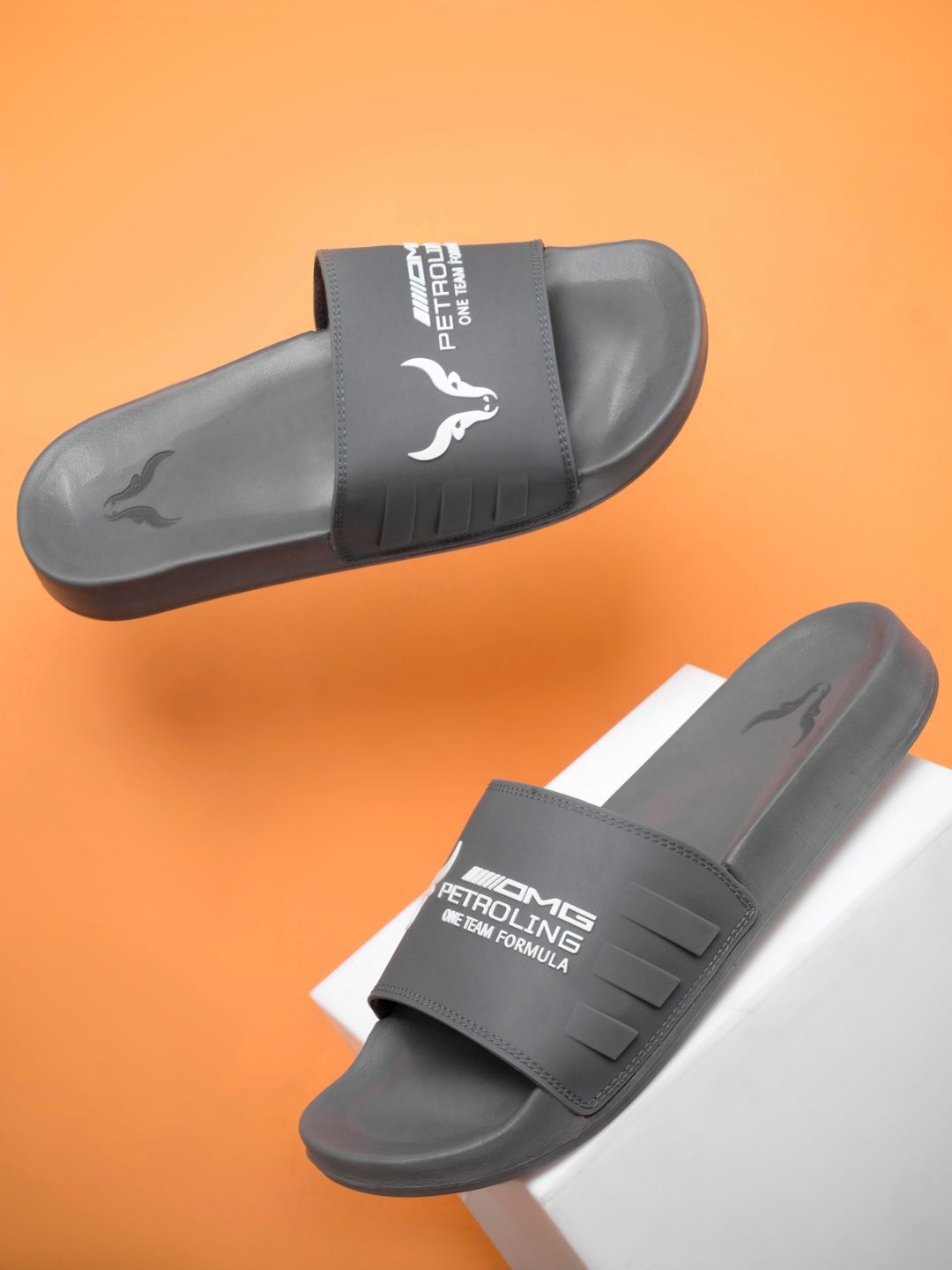 LIDDU Men Printed Sliders