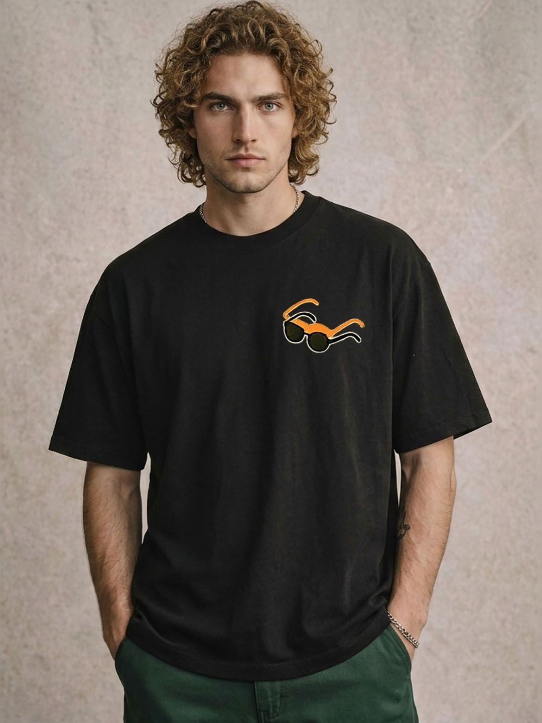 Moda Rapido Men Graphic Printed Round Neck Cotton T-shirt