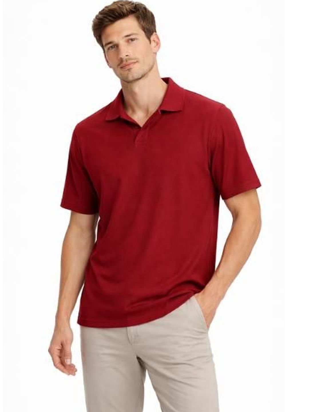 ViigoBella Men Polo Collar T-shirt