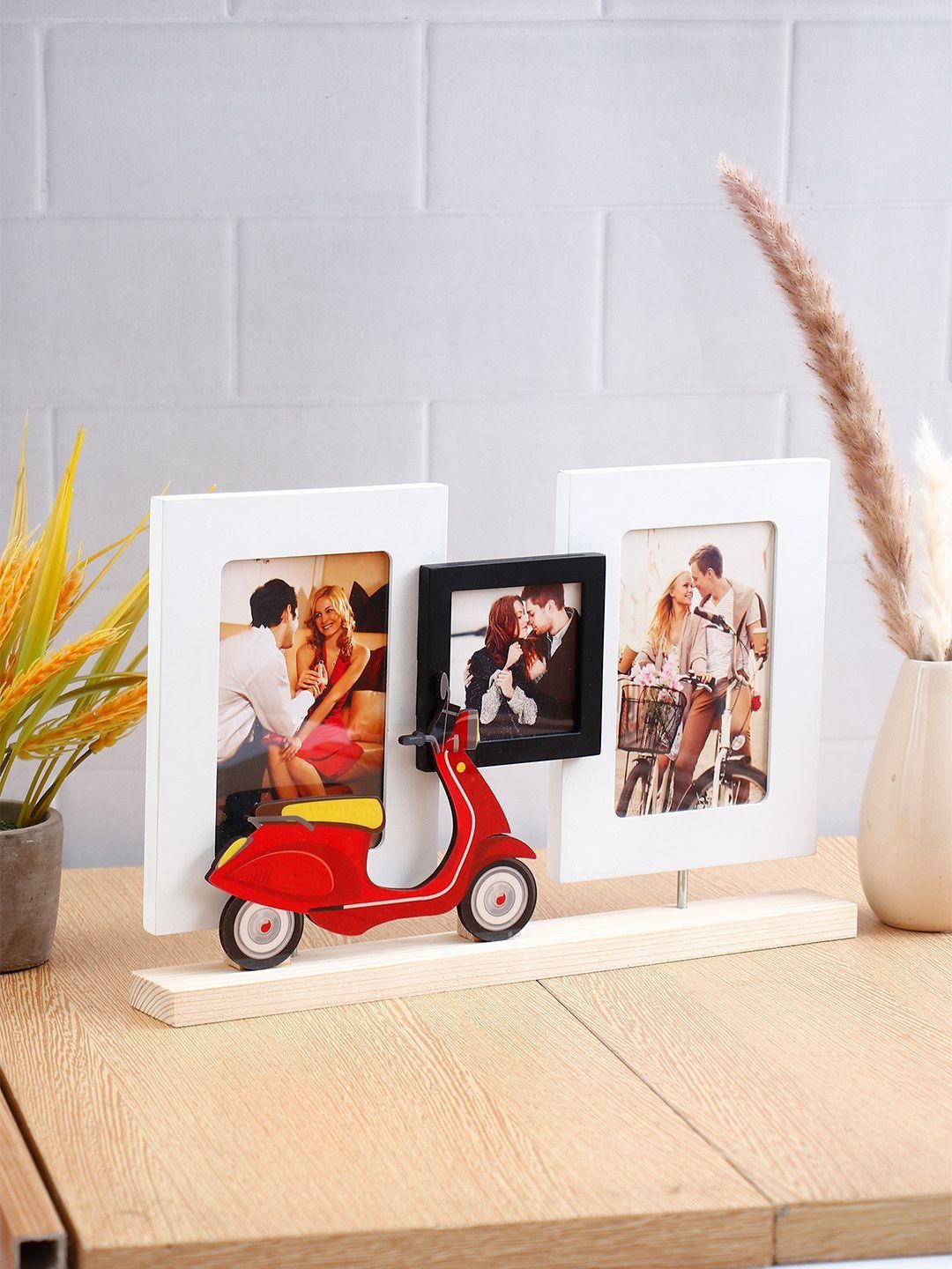 Archies Archies Multicoloured 2 to 4 Pieces MDF Table Photo Frames