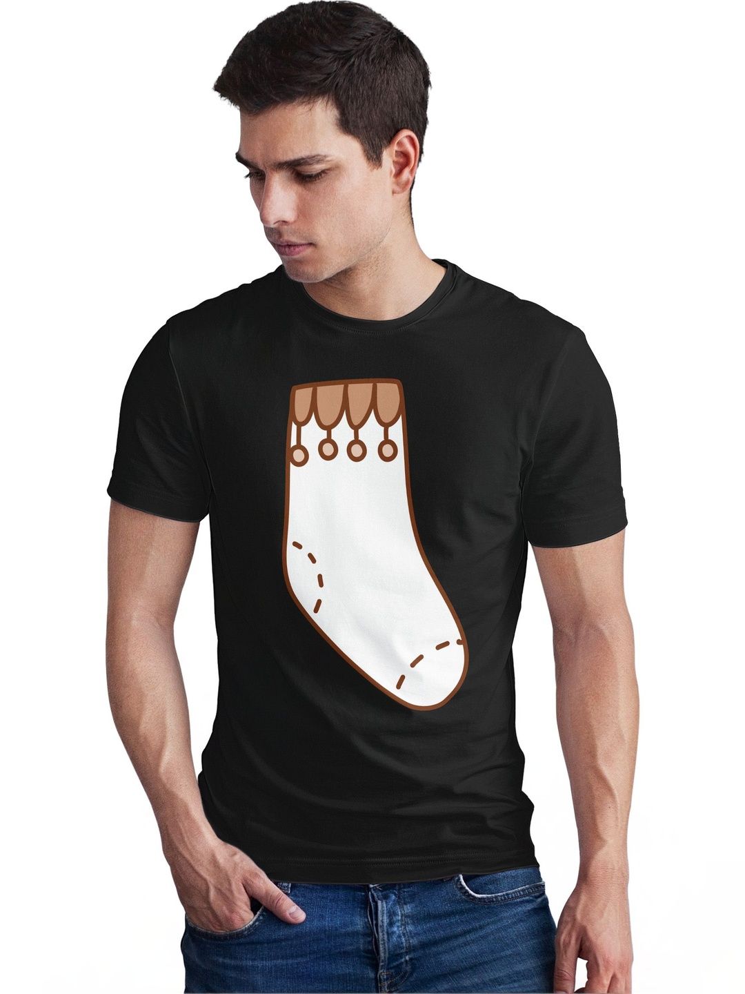 Seekbuylove Men Printed Bio Finish T-shirt