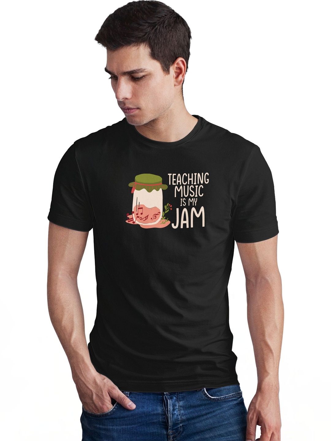 Seekbuylove Men Printed Bio Finish T-shirt