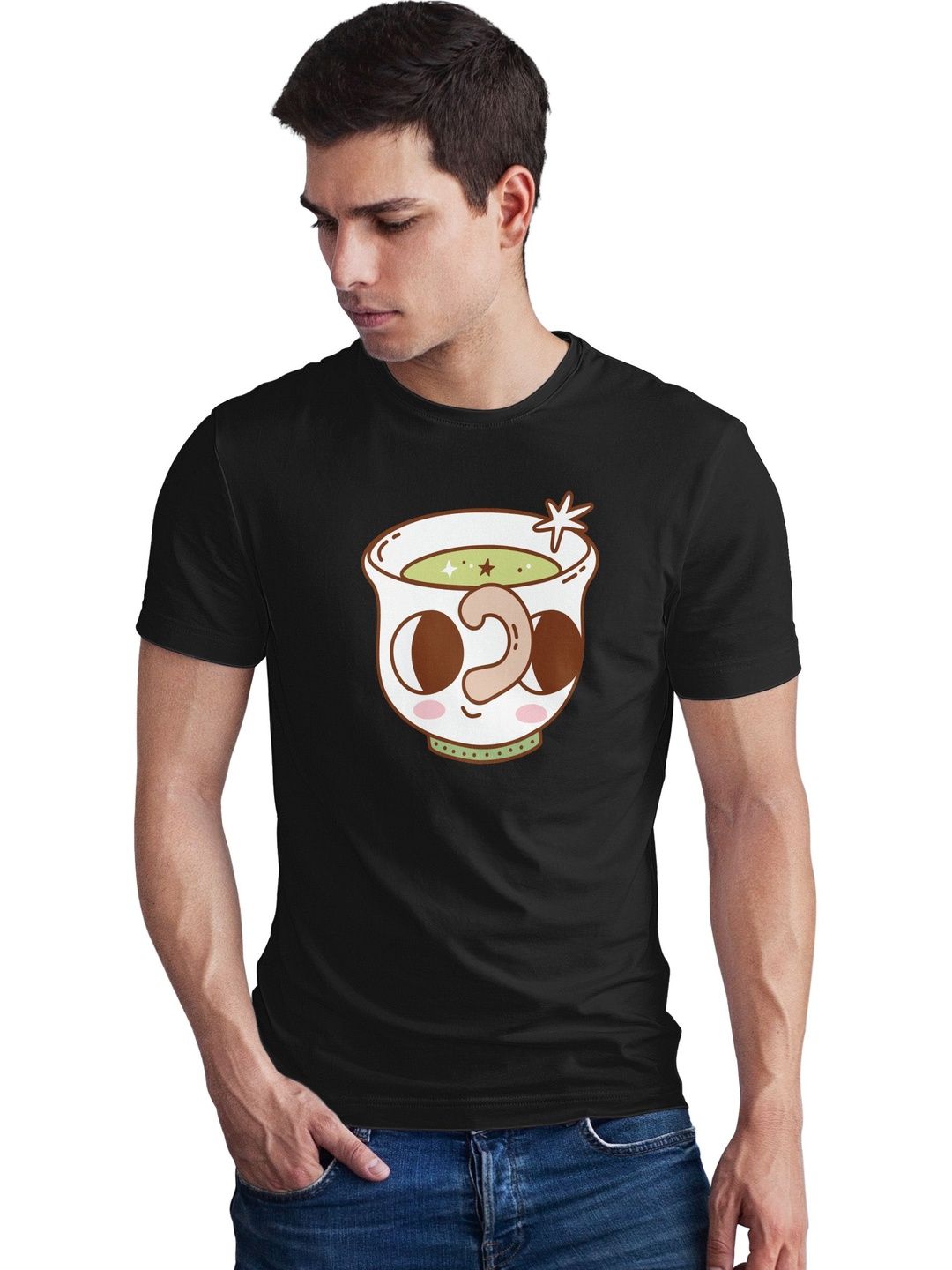 Seekbuylove Men Printed Bio Finish T-shirt
