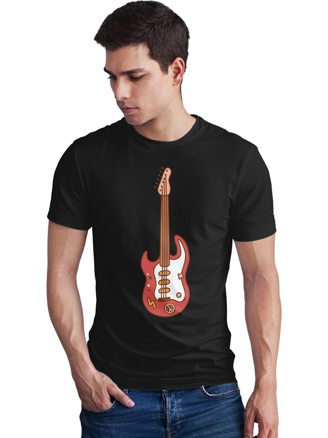 Seekbuylove Men Printed Bio Finish T-shirt