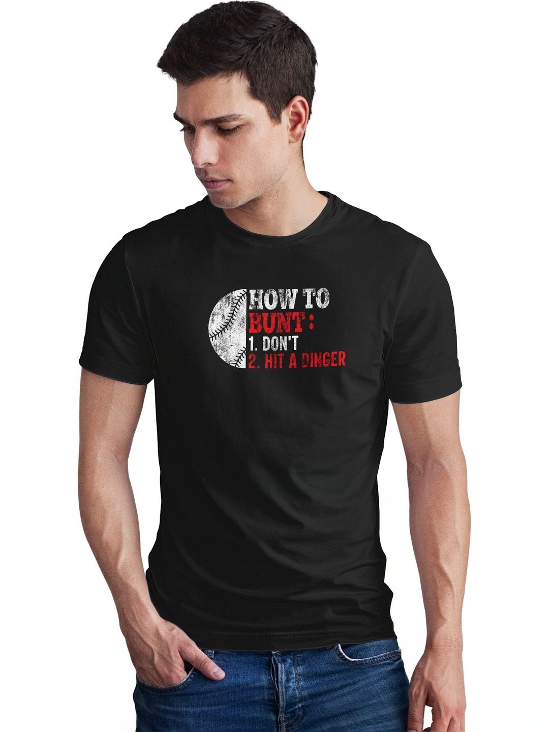 Seekbuylove Men Printed Bio Finish T-shirt