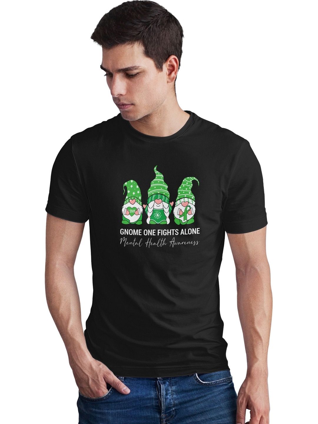 Seekbuylove Men Printed Bio Finish T-shirt