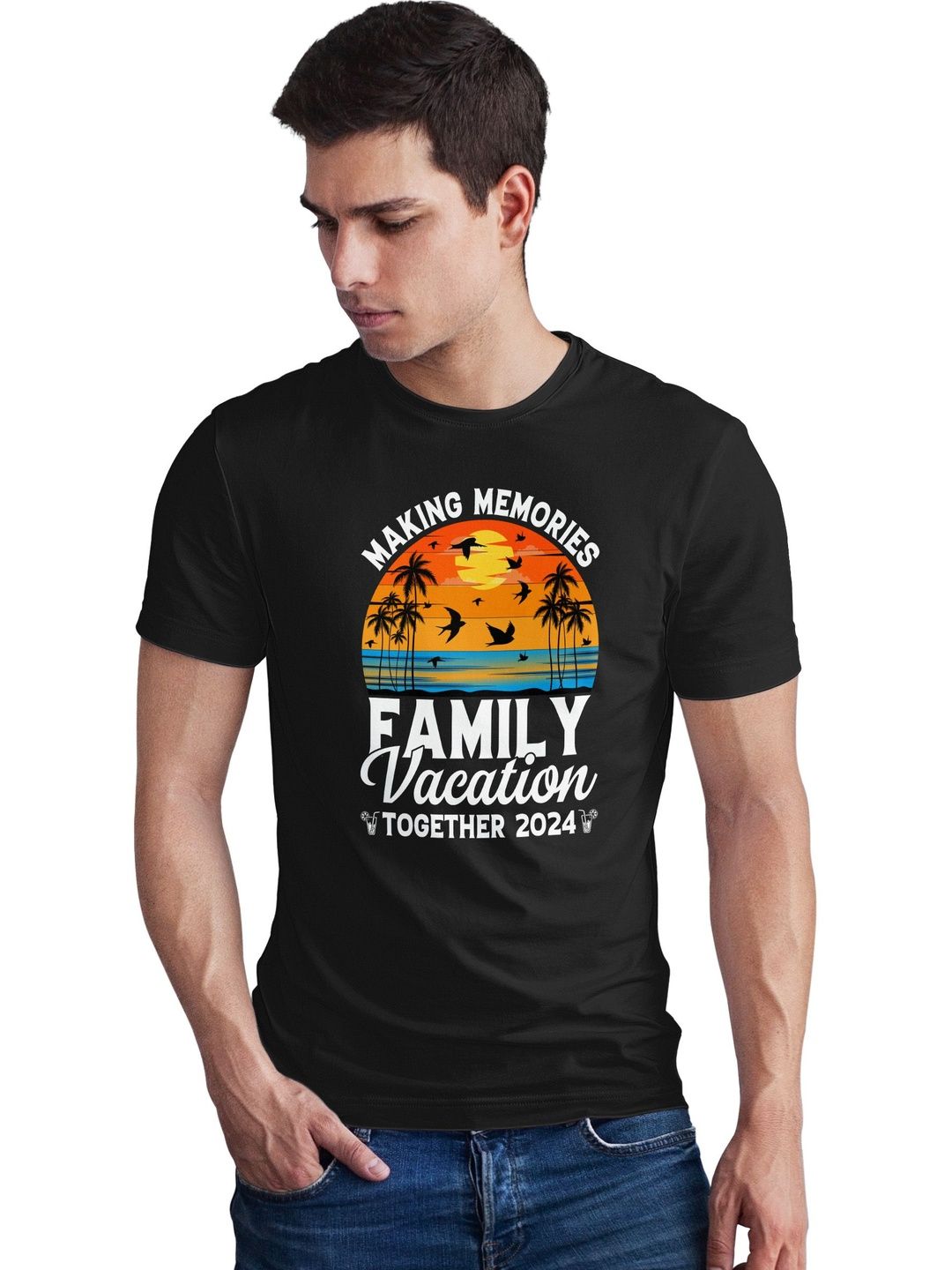 Seekbuylove Men Printed Bio Finish T-shirt